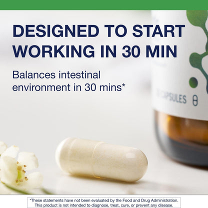 Metagenics UltraFlora IB Probiotic - 60 Bil CFU, 30 Capsules | Digestive Health & Bloat Relief