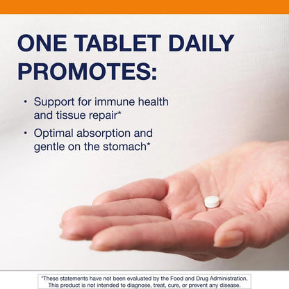 Metagenics Zinc A.G. Chelated Zinc with Arginine & Glycine – Immune, Bone, Skin Support | 180 Tablets BritishVita | Premium UK Vitamins & Wellness Supplements