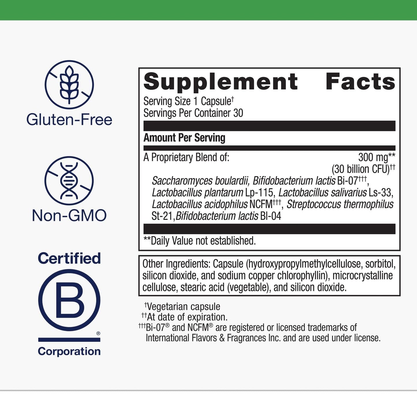 Metagenics UltraFlora Spectrum – Shelf-Stable Probiotic, 30B CFU, 7 Strains, Non-GMO & Gluten-Free