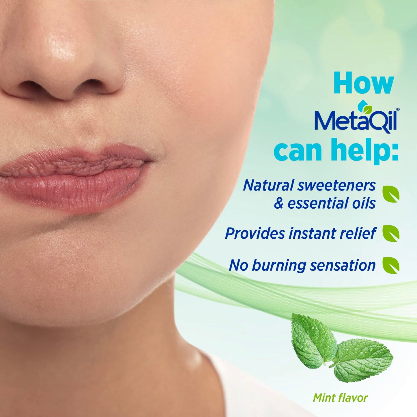 MetaQil Oral Rinse – Relieve Metallic & Bitter Tastes, 8 Core Ingredients, 2 Fl Oz