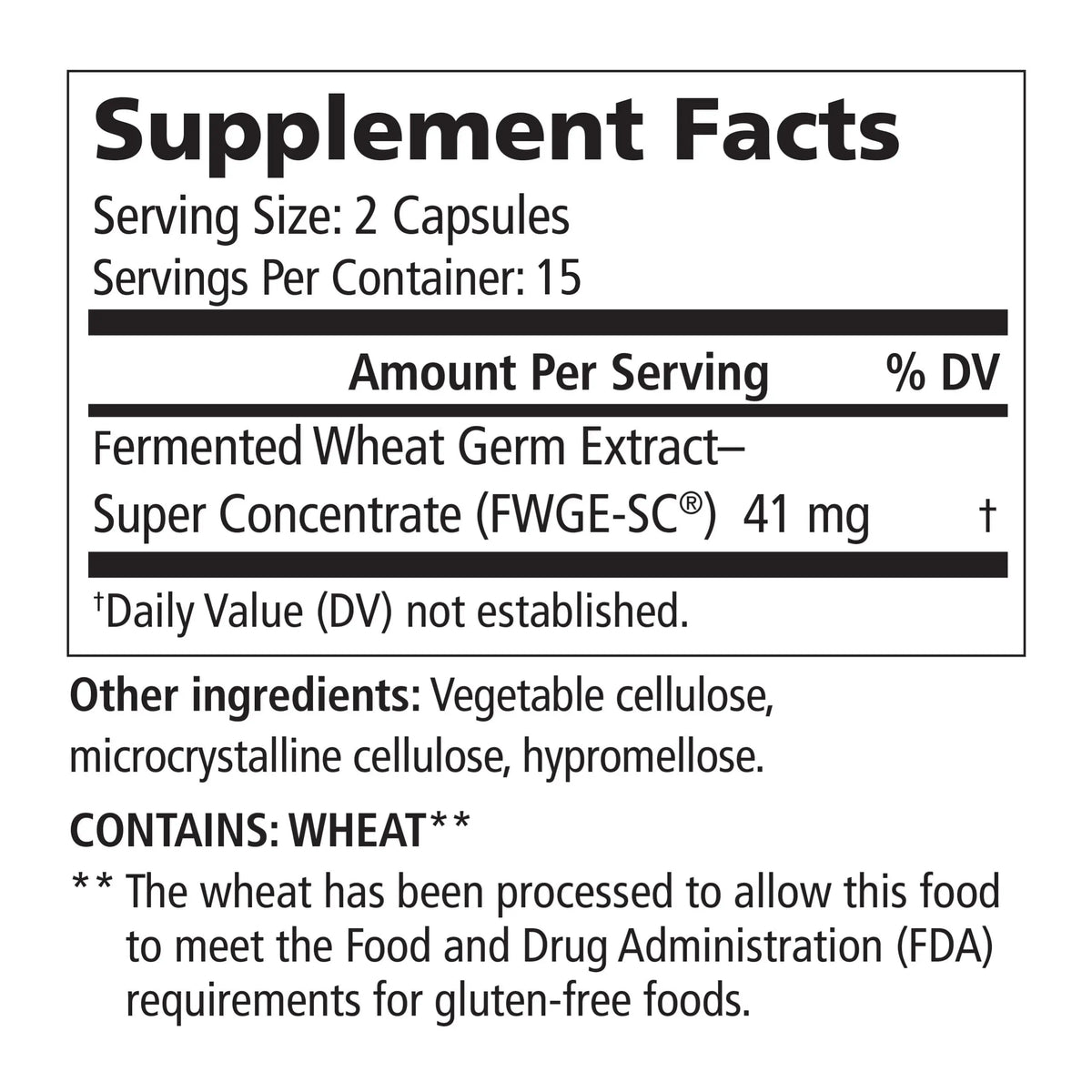 Metatrol Fermented Wheat Germ Extract - Immune & Mitochondria BritishVita | Premium UK Vitamins & Wellness Supplements