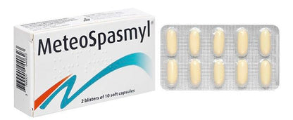 MeteoSpasmyl-to Relieve Digestive Pain Accompanied by Bloating - Pack of 20 Soft Capsules