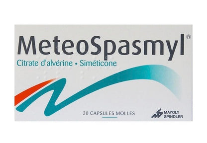 MeteoSpasmyl-to Relieve Digestive Pain Accompanied by Bloating - Pack of 20 Soft Capsules