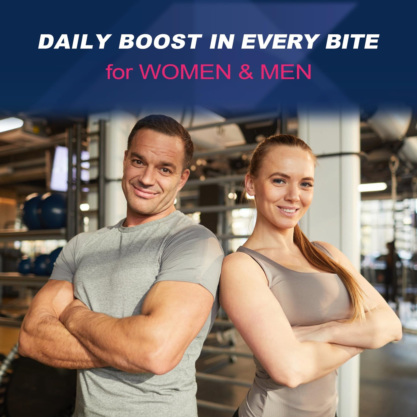 Methylated Multivitamin Gummies for Men & Women – Sugar Free, 120 Ct
