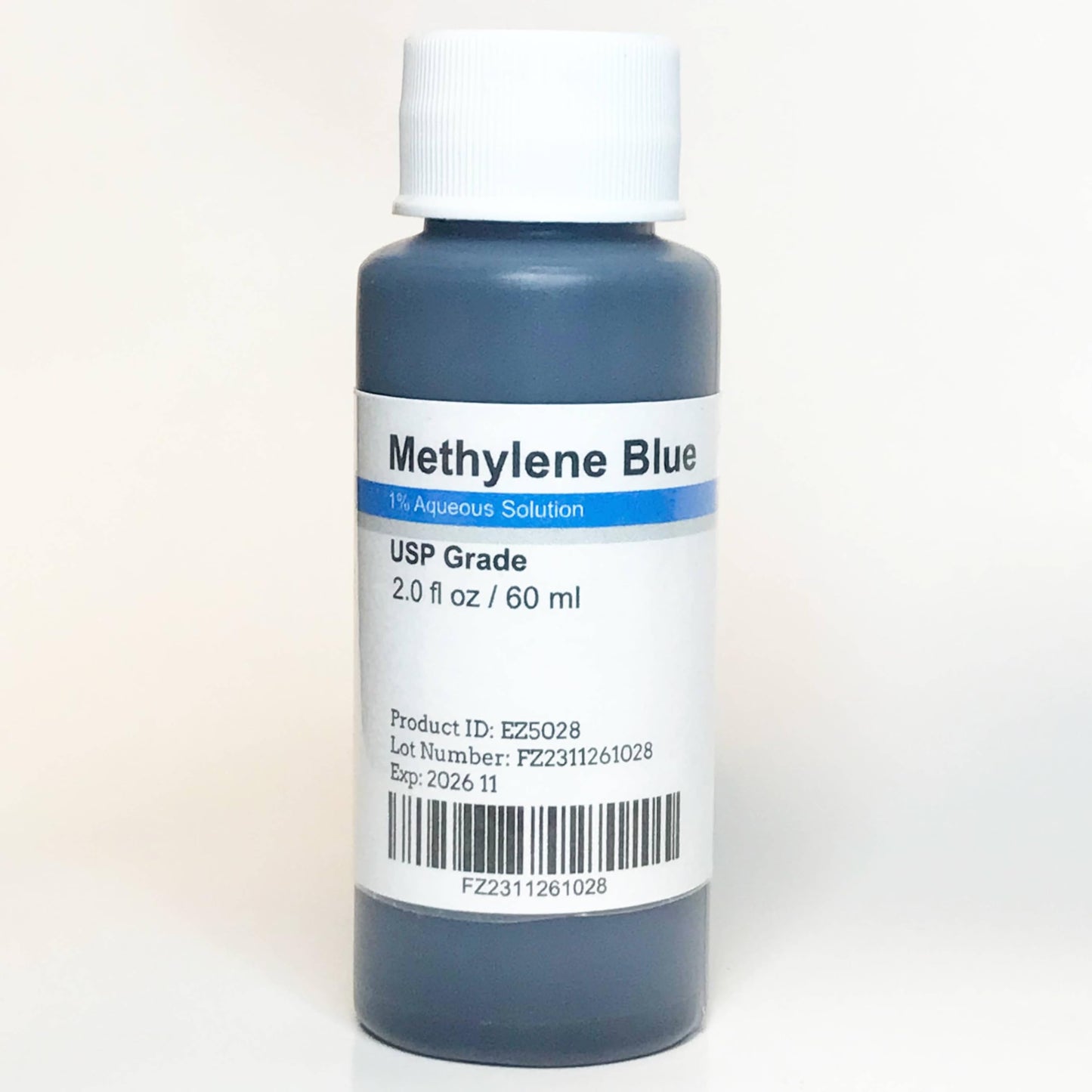 Methylene Blue 1% USP Pharmaceutical Grade – 60 ml