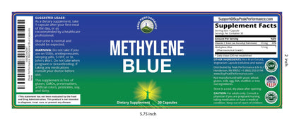 Methylene Blue Capsules – Ultra High Purity USP, Vegan & GMP