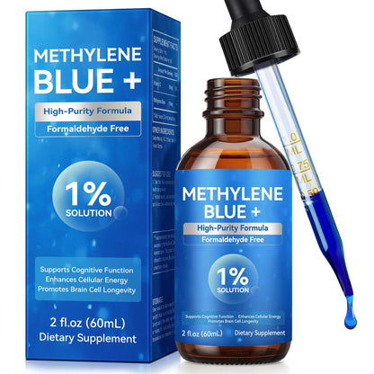 Methylene Blue Pharmaceutical Grade Drops – Brain Health & Energy