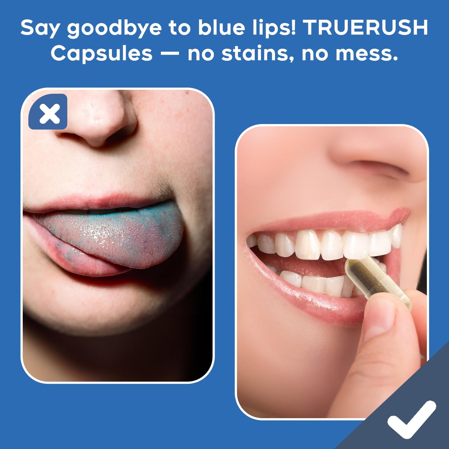 Methylene Blue USP-Grade Capsules 20mg - 60 Vegan Capsules with Vitamin C Ester and Organic Cacao