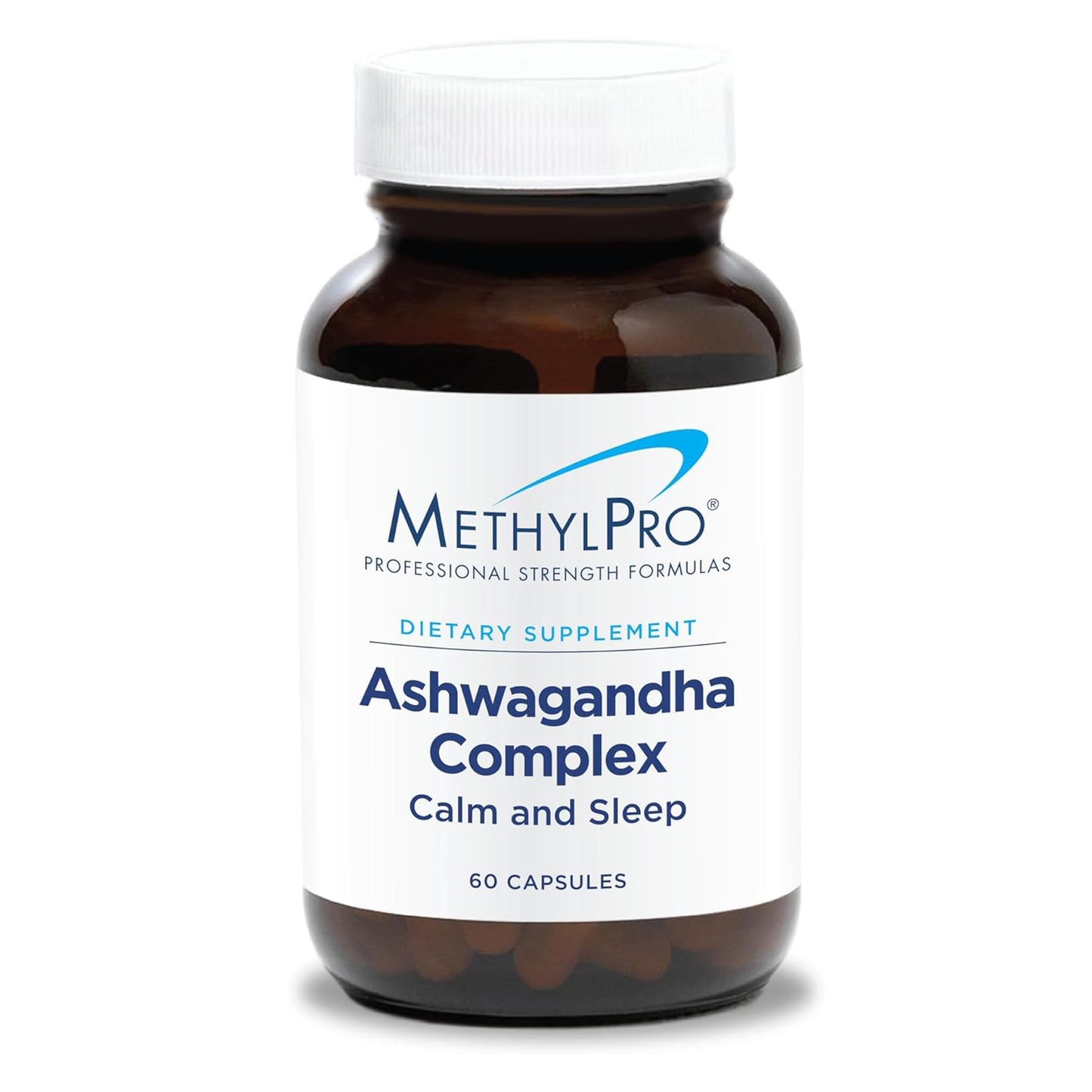MethylPro Ashwagandha Complex – Stress Support, Calm & Focus | 60 Capsules