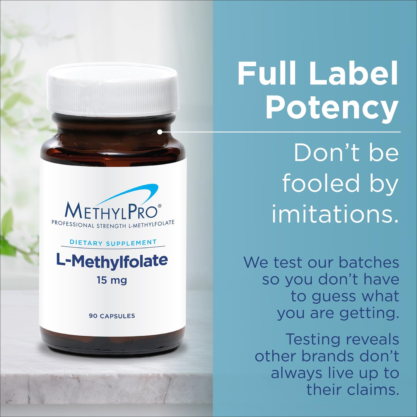 MethylPro L-Methylfolate 7.5 mg – 90 Capsules | Focus, Calm & Brain Health