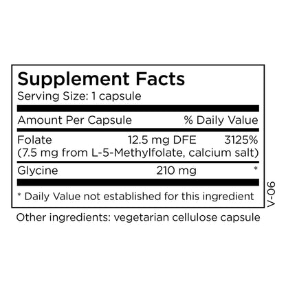 MethylPro L-Methylfolate 7.5 mg | Methyl Folate for Brain Health & Focus