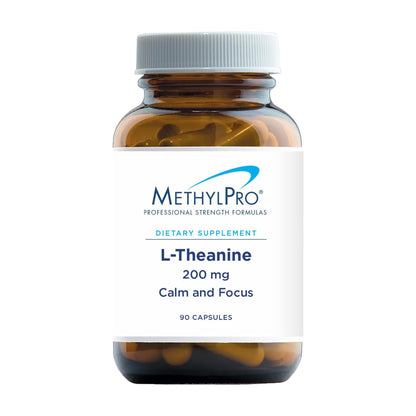 MethylPro L-Theanine 200mg – Calm Energy & Focus (90 Capsules)