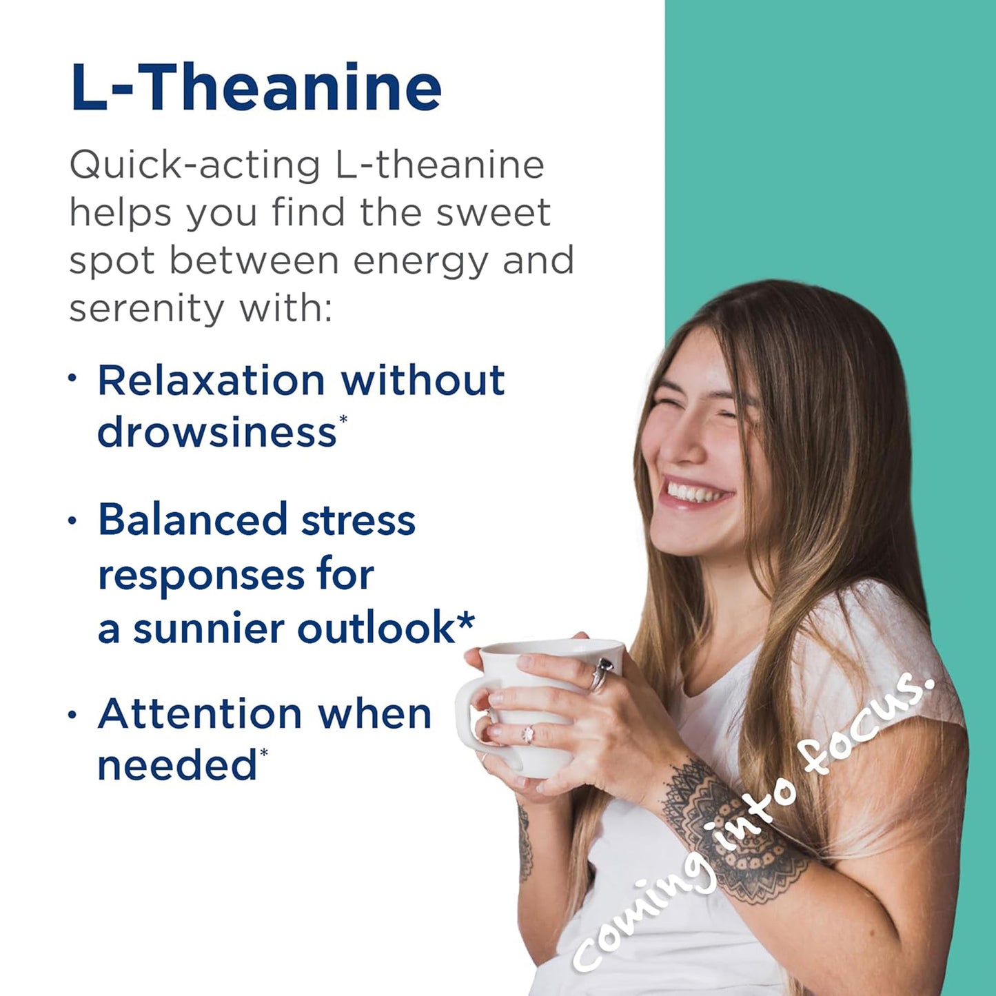 MethylPro L-Theanine 200mg – Calm Energy & Focus (90 Capsules)