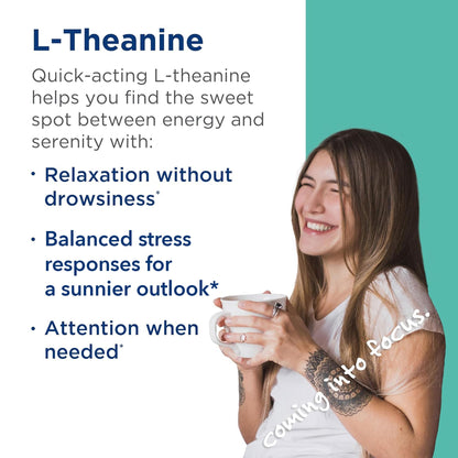 MethylPro L-Theanine 200mg – Calm Energy & Focus (90 Capsules)