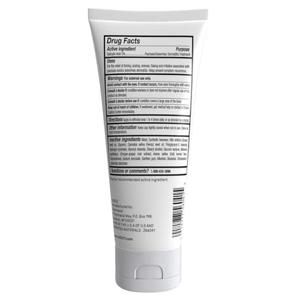 MG217 Medicated Moisturizing Psoriasis Cream – 3% Salicylic Acid, Fragrance Free, 3.5 oz