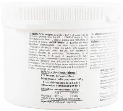 1 Pound Magnesium Chloride Hexahydrate – Pharmaceutical Grade, EUR/BP/USP | Third-Party Tested | Heiltropfen Crystal Powder