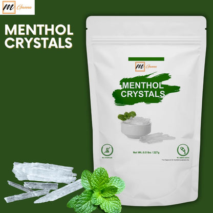 mGanna Food Grade Menthol Crystals 227g – Natural, Refreshing, Multipurpose