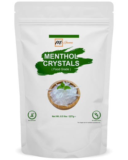 mGanna Food Grade Menthol Crystals 227g – Natural, Refreshing, Multipurpose
