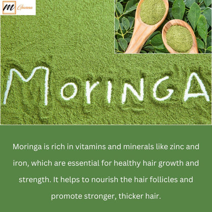 mGanna 100% Natural Moringa/Moringa Oleifera for Health Skin and Hair Care 100 GMS / 0.22 LBS