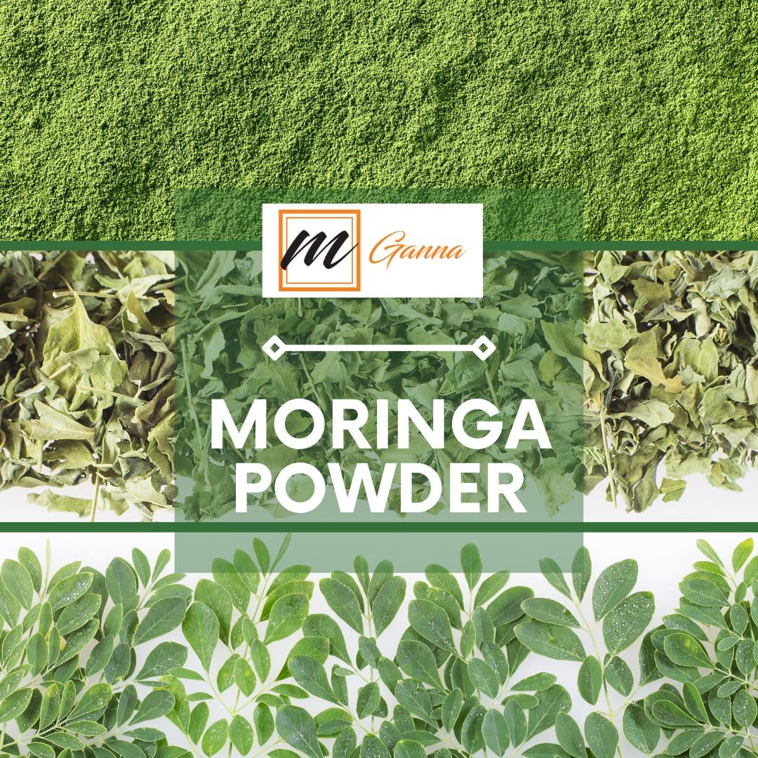 mGanna 100% Natural Moringa/Moringa Oleifera for Health Skin and Hair Care 100 GMS / 0.22 LBS