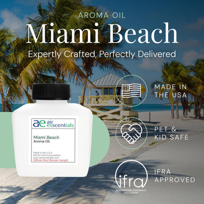 Miami Beach Aroma Oil - Diffuser Essential Oil Blend (100 mL)