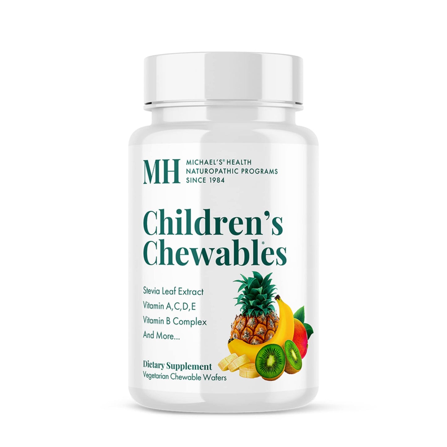 Michael's Health Naturopathic Children's Chewables – Fruit Punch, 60 Wafers, Kosher