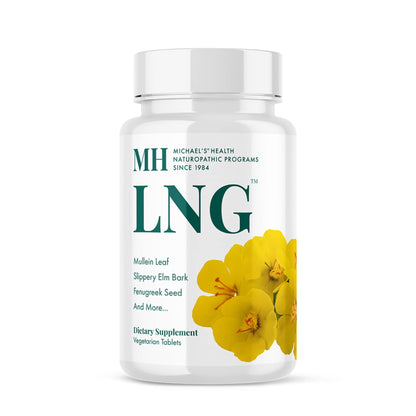 Michael's LNG Lung Support - Vegetarian, Kosher - 60 Tablets | 20 Servings