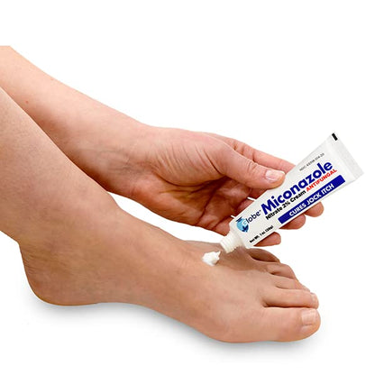 Miconazole Globe 3 Pack 2% Cream – Relief for Athlete's Foot, Jock Itch & Ringworm