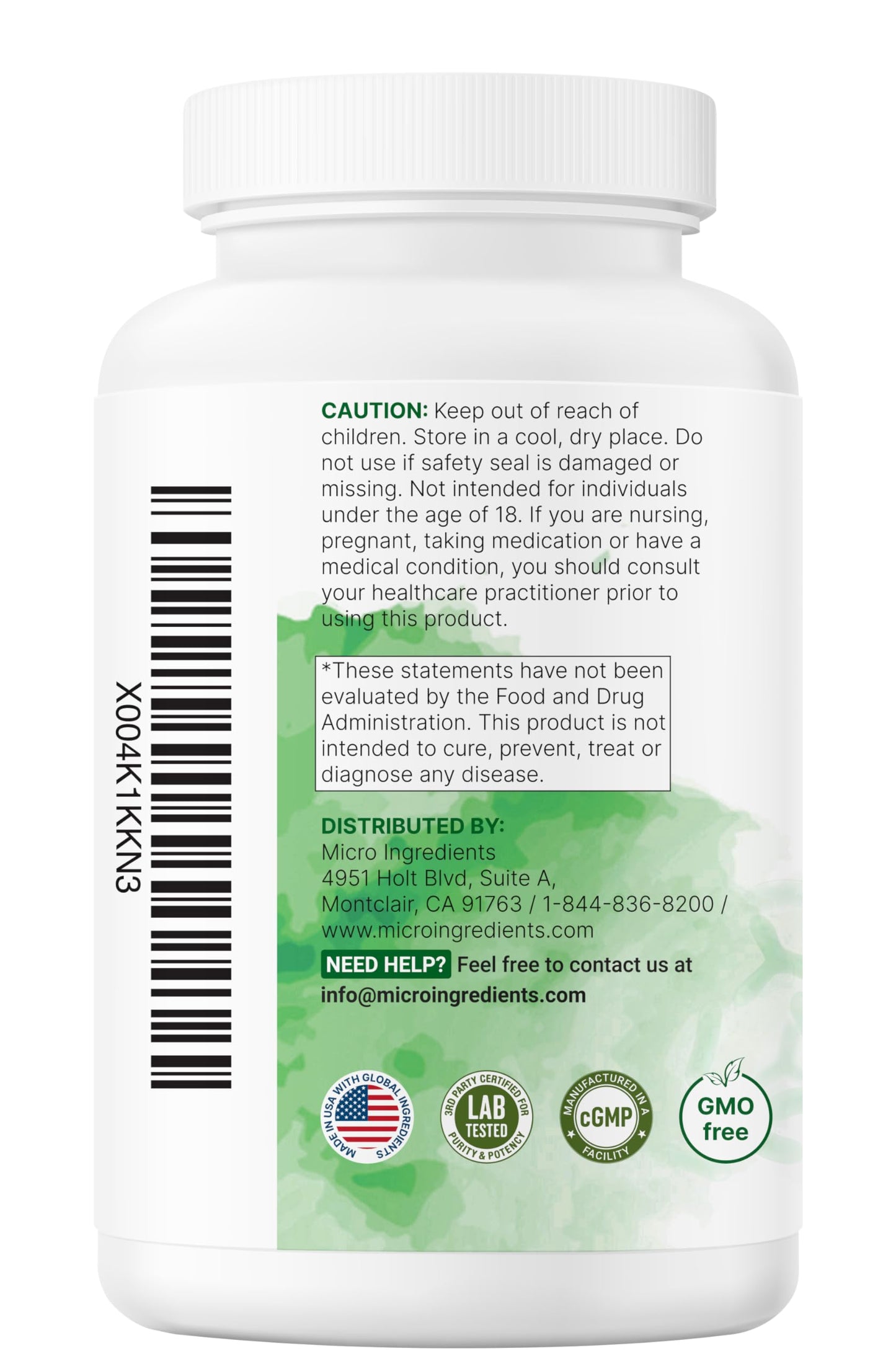 Micro Ingredients Probiotics 200 Billion CFU, 120 Veggie Capsules | Mega Probiotics for Men & Women | 40 Strains with Prebiotics, Postbiotics & Digestive Enzymes | Gut, Immune & Digestive Health
