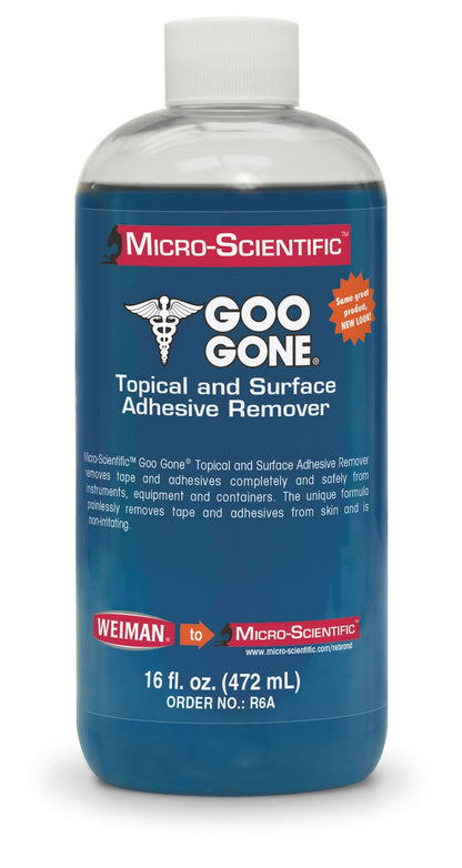 Micro-Scientific Goo Gone Topical Adhesive Remover 16oz – Gentle, Alcohol-Free Adhesive & Tape Remover