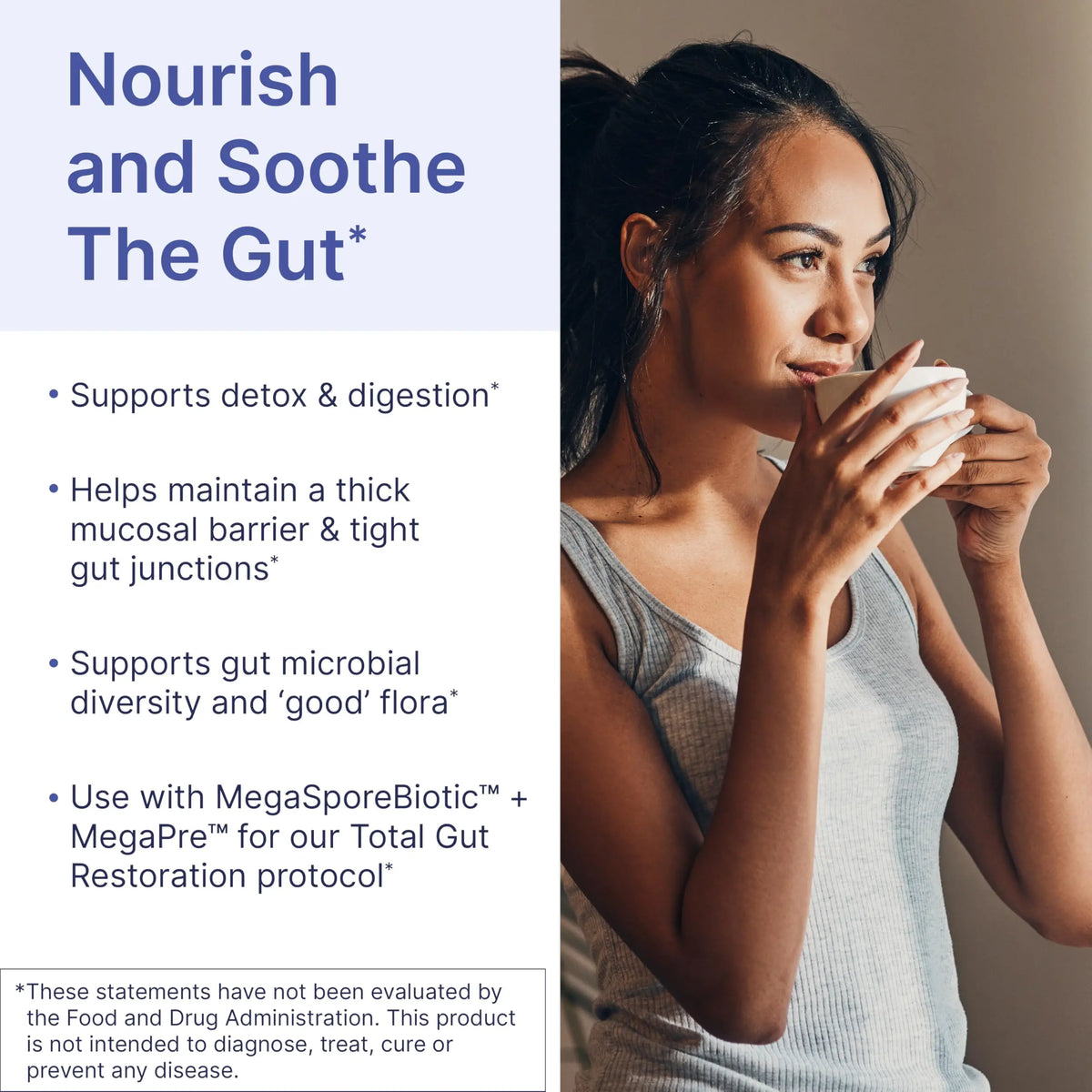 Microbiome Labs MegaMucosa Gut Health Powder – Complete Mucosal Support (Berry Acai, 5.5 oz) | Dairy-Free Immunoglobulins BritishVita | Premium UK Vitamins & Wellness Supplements