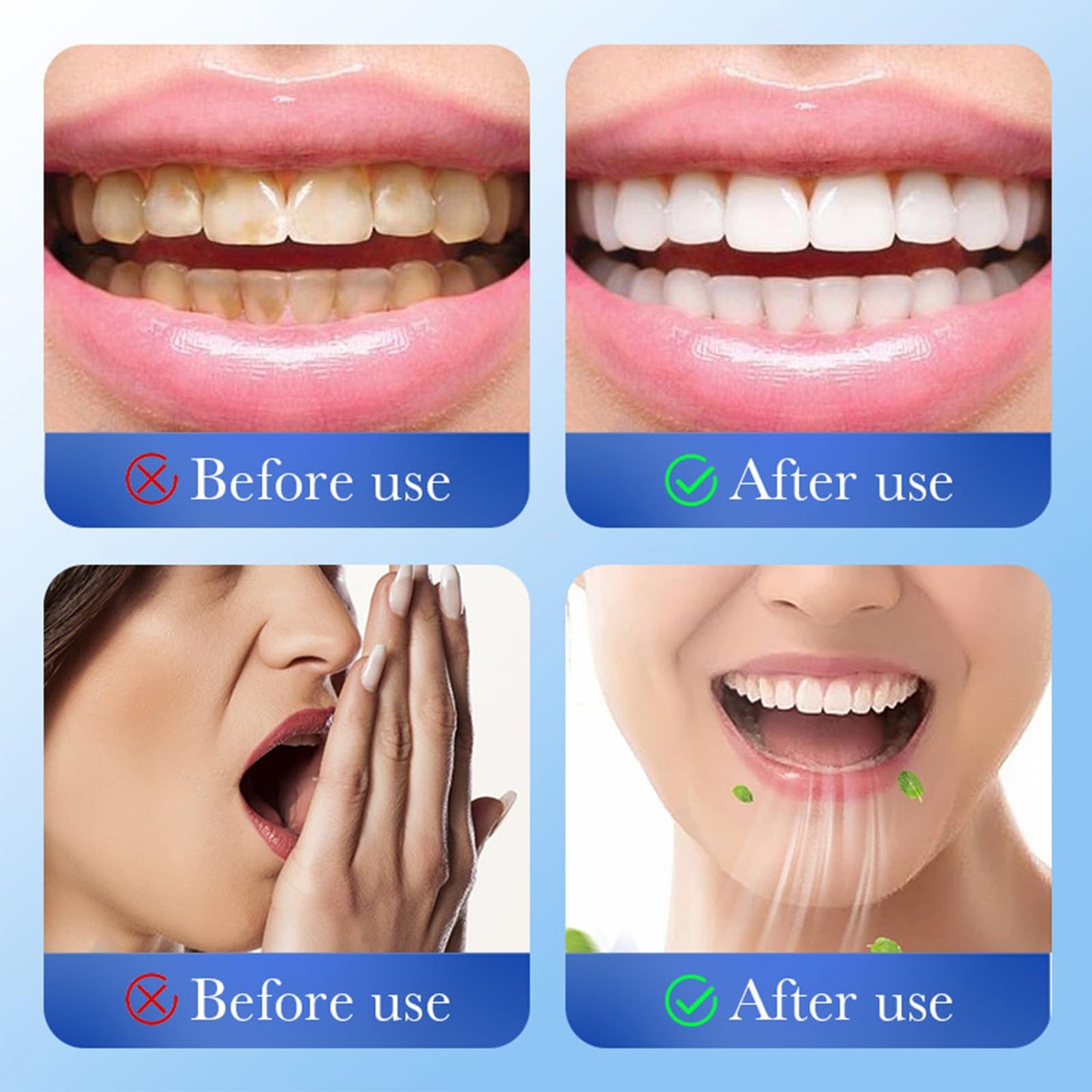 Microcrystalline Hydroxyapatite Powder | 50g Toothpaste for Stain Removal & Fresh Breath