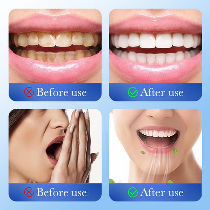 Microcrystalline Hydroxyapatite Powder | 50g Toothpaste for Stain Removal & Fresh Breath