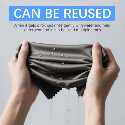 60 Pack Microfiber Cleaning Cloths for Glasses (5.5x5.5 in) – Bulk Eyewear & Electronics Cleaning Cloths