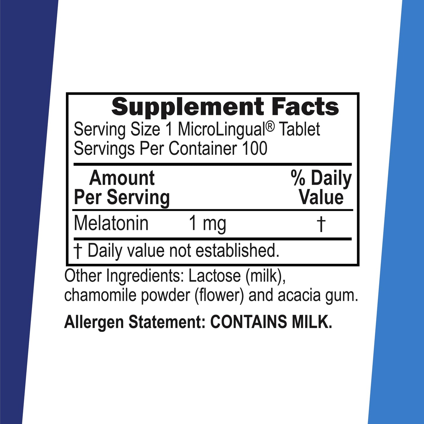 Superior Source Melatonin 1 mg – Sublingual Sleep Support with Chamomile for Adults