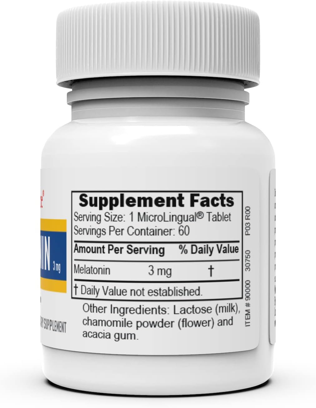 Superior Source Melatonin 3 mg for Adults - Sleep Support with Chamomile