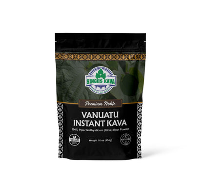 Micronized Instant Kava Powder (Vanuatu Borongoru, 16oz)
