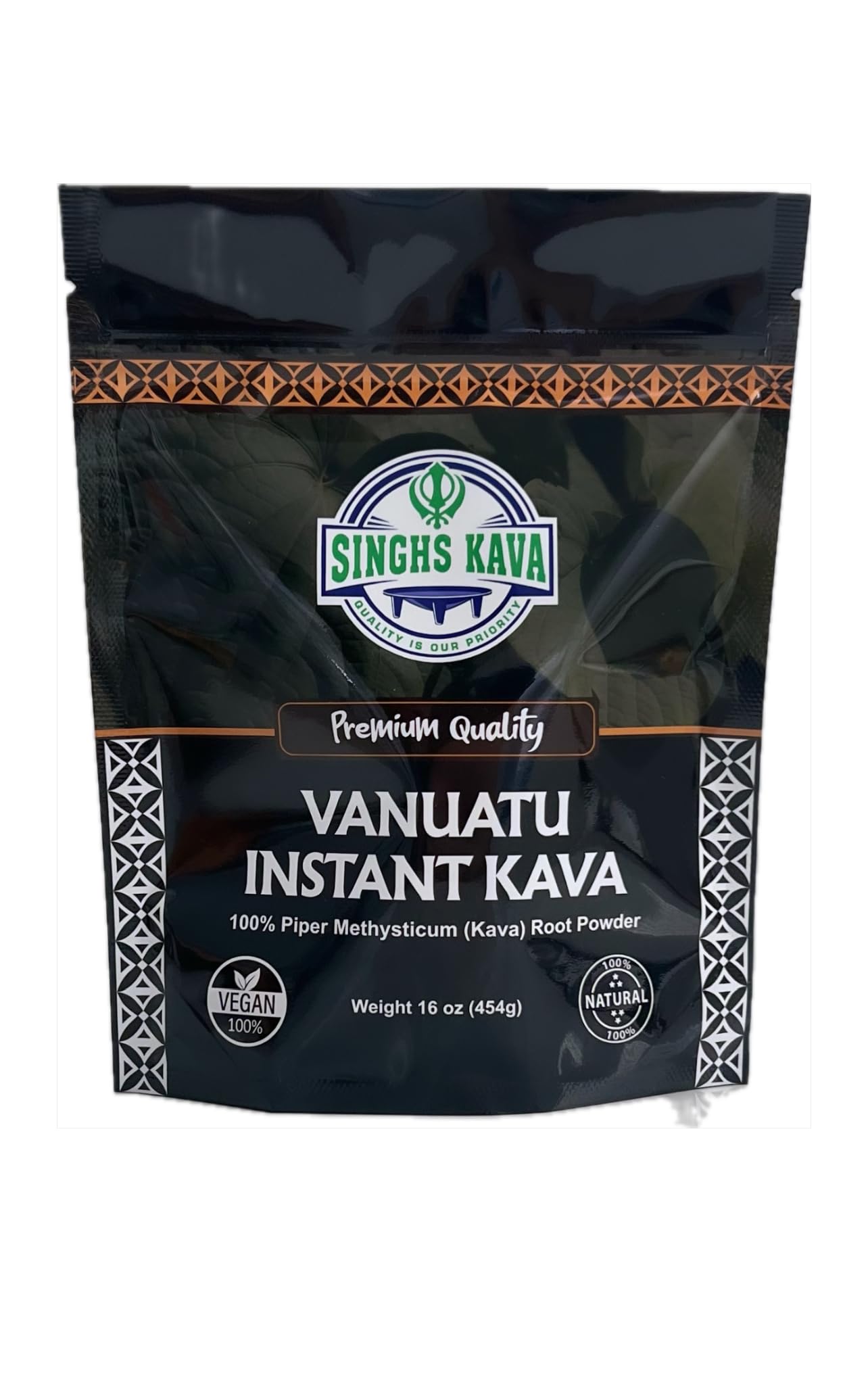 Micronized Instant Kava Powder (Vanuatu Borongoru, 16oz)