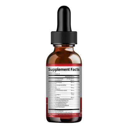 Migcopat Cayenne Pepper Drops Liquid with Vitamin D3 K2 – Immune Support & Digestive Wellness, 2 fl oz