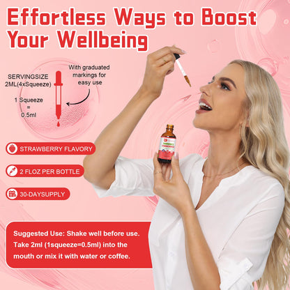 Migcopat Women Endocrine Liquid Drops – Hormone Balance, Cortisol Support, Gut Health, Mood & Sleep