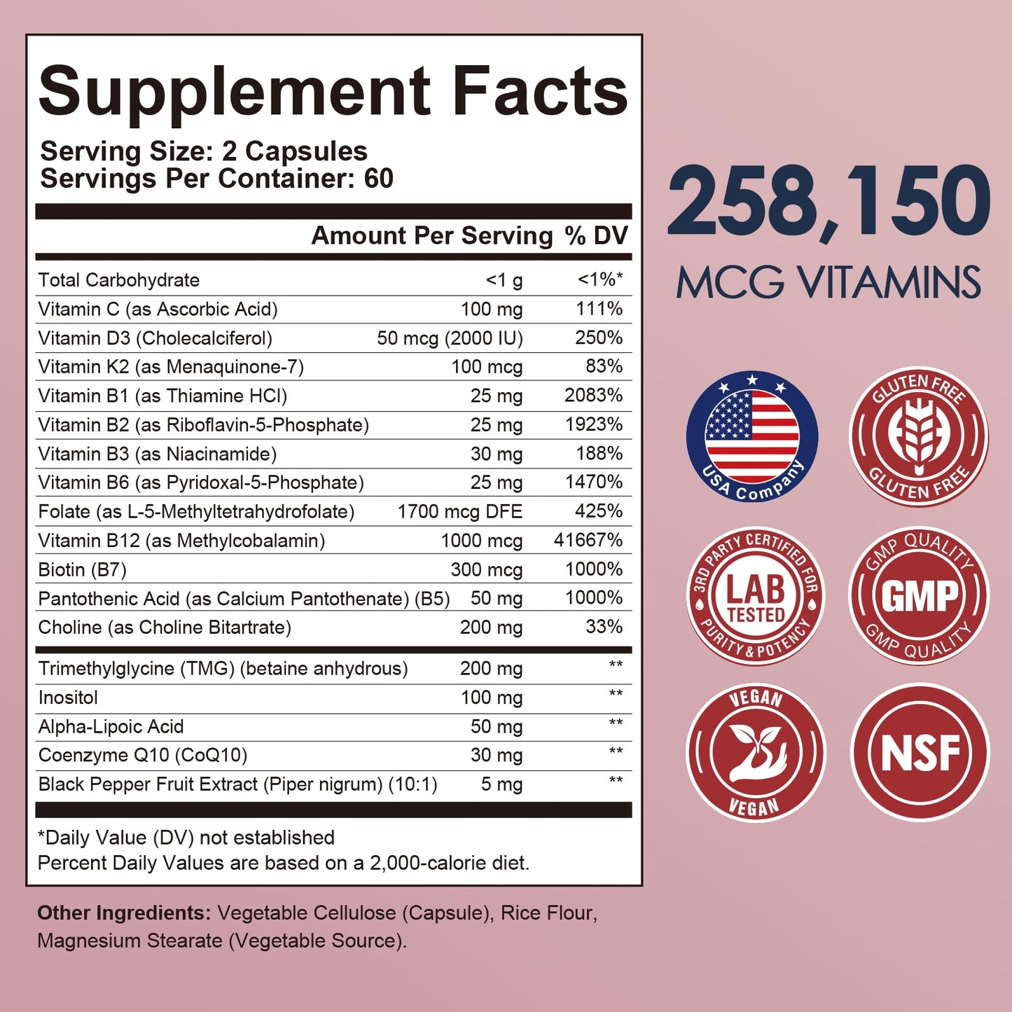 Migcopat 17-in-1 Methylated B Complex – Energy & Brain Support