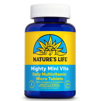 Nature's Life Mighty Mini Vite | Daily Multivitamin for Women & Men