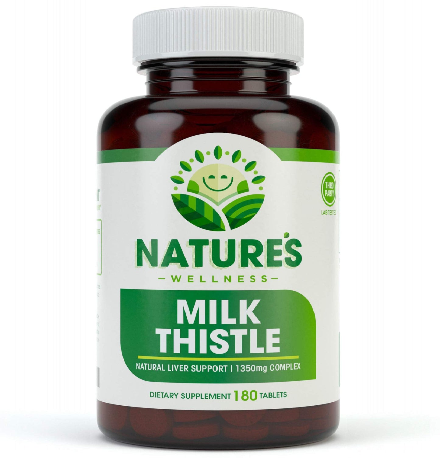 Milk Thistle - 180 Count | Standardized Silymarin Extract for Maximum Liver Support | 1350 mg Extract & Seed Complex - Natural Herbal Supplement - 60 Servings