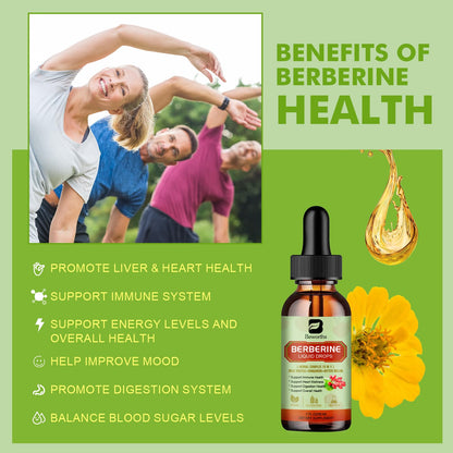 B BEWORTHS Berberine HCL Liposomal Drops with Cinnamon & Turmeric