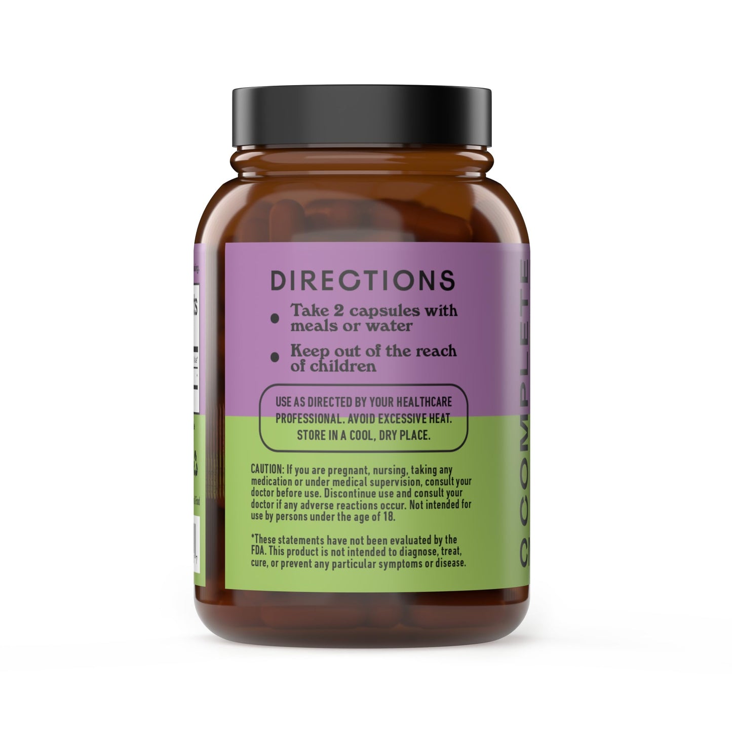 Milk Thistle Capsules 500 mg Silymarin – Pure Organic, Pack of 2 (200 Capsules) | Complete Natural Products
