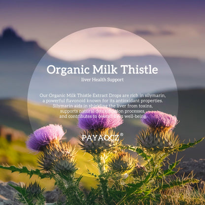 Milk Thistle Liquid Drops 2-Pack 1000mg | Liver Detox & Support