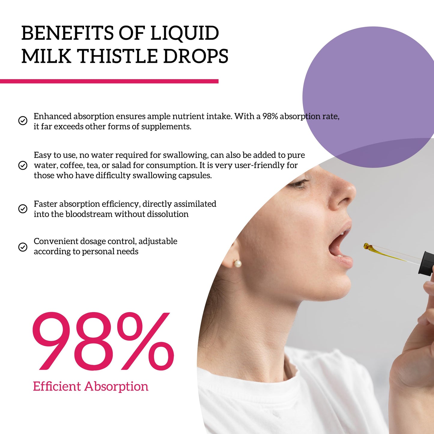 Milk Thistle Liquid Drops 2-Pack 1000mg | Liver Detox & Support