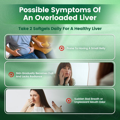 Milk Thistle Liver Detox Capsules 3000mg - 20-in-1 Liver Support, 240 Softgels