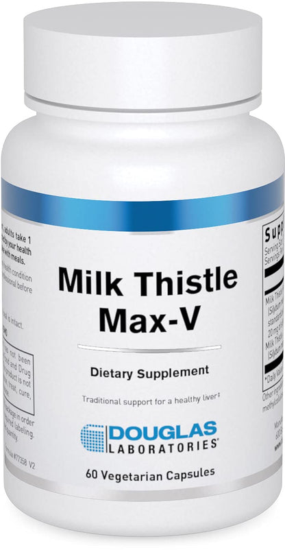 Douglas Laboratories Milk Thistle Max-V - Liver Support Supplement | 60 Capsules
