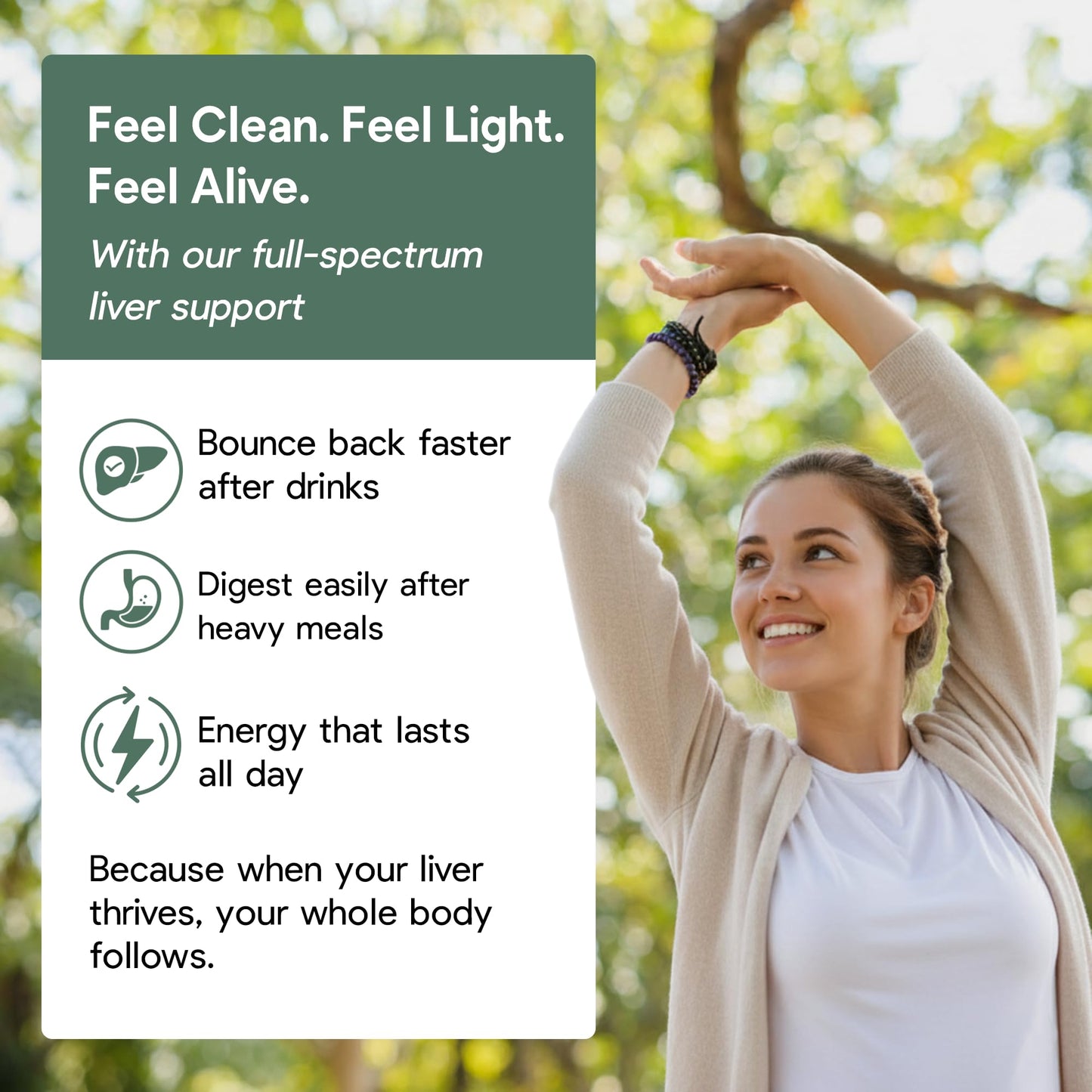 Full Spectrum Liver Cleanse & Repair – Milk Thistle, NAC, ALA & Dandelion | USA Made